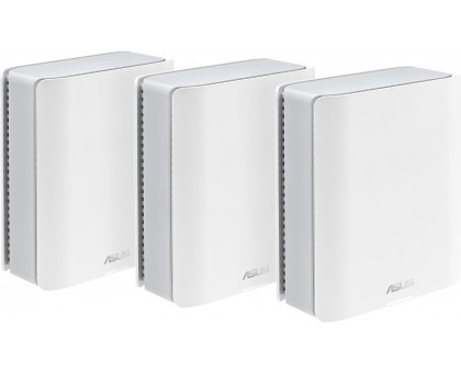 Система WiFi-Mesh ASUS 90IG08Y0-MO3C20 ZenWiFi BT10 BE25000, 1x10GE LAN, 1xGE WAN/LAN, 1x10GE LAN, 1xUSB 3.0, 3мод, белый