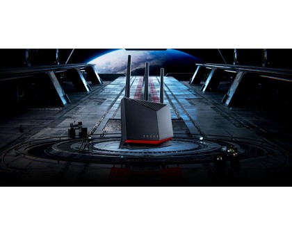 Маршрутизатор ASUS 90IG08W0-MO9A0V RT-BE86U BE6800, 3x2.5GE LAN, 1x2.5GE LAN/WAN, 1x10GE LAN/WAN, 1xUSB3.2, 1xUSB2.0, MESH