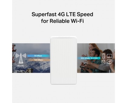 Маршрутизатор MERCUSYS MB112-4G N300, 4G/LTE, 1xFE LAN, 1xFE WAN