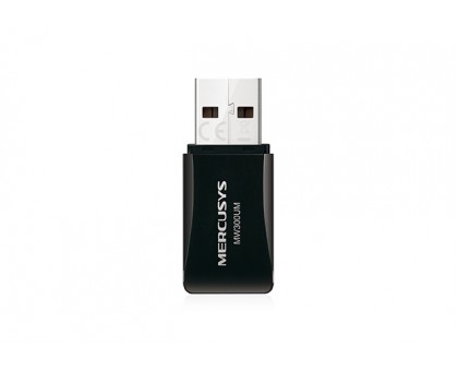 Адаптер WiFi MERCUSYS MW300UM N300, USB