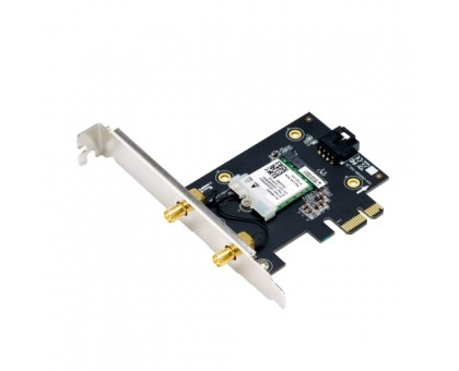 WiFi-адаптер ASUS 90IG07A0-MO0B00 PCE-AX1800 AX1800, PCI-Express x1, BT5.2