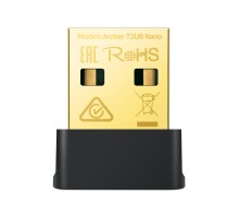 Адаптер WiFi TP-LINK Archer T2UB nano AC600, USB, BT4.2