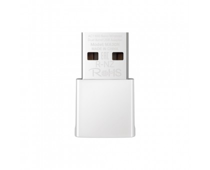 Адаптер WiFi MERCUSYS MA30N AC1300, USB Адаптер WiFi MERCUSYS MA30N AC1300, USB