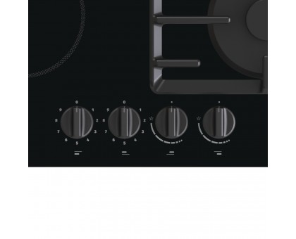 Варочная поверхность Gorenje GCE691BSC комбинированная (2 газ + 2 стеклокерам.), 60см, черный
