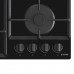 Варильна поверхня Gorenje GTW641EB газова на склі, 60см, чавун, чорний