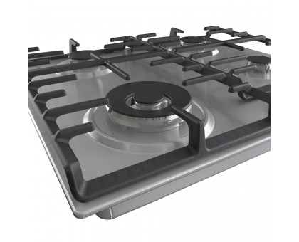 Варочная поверхность Gorenje GW642ABX газовая, 60см, чугун, нерж Варочная поверхность Gorenje GW642ABX газовая, 60см, чугун, нерж