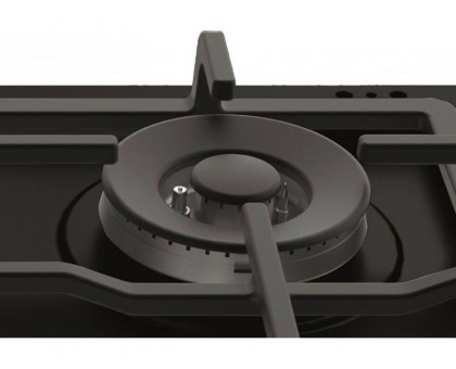Варочная поверхность Whirlpool TGML661NB газовая, 60см, чугун, конфорка с двойным рядом пламени, черный