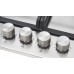 Варочная поверхность Whirlpool TKRL660IX газовая, 60см, чугун, турбо-конфорка, нерж