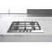 Варильна поверхня Whirlpool TKRL661IXEU газова, 60см, чавун, конфорка з подвійним рядом полум'я, нерж