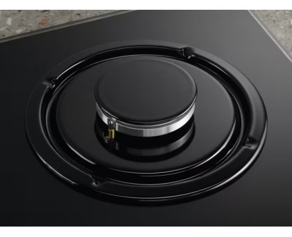 Варочная поверхность Electrolux KGG64362K газ на стекле, 60см, чугун, черный
