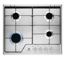 Варочная поверхность Electrolux KGS6424SX газовая, 60см, нерж