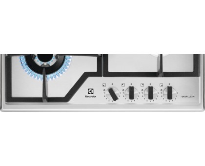 Варочная поверхность Electrolux KGS64362XX газовая, 60см, чугун, нерж
