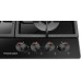 Варочная поверхность Hansa BHKS610505 газовая, 59см, чугун, черный