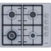 Варильна поверхня Bosch PBH6C5K90R газова, 60см, чавун, WOK, нерж