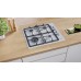 Варильна поверхня Bosch PBH6C5K90R газова, 60см, чавун, WOK, нерж