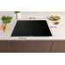 Варочная поверхность Gorenje GI6432BSCWF индукционная, 60см, PowerBoost, SliderTouch, увеличенная площадь приготовления, черный