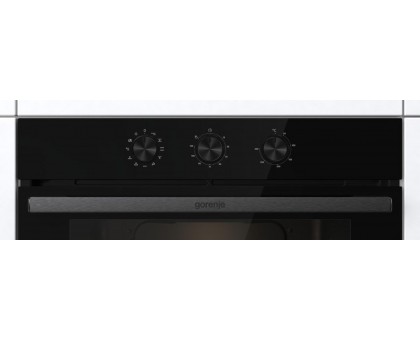 Духова шафа Gorenje BOS6737E13FBG електрична, 77л, A+, пара, дисплей, чорний