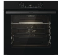Духова шафа Gorenje BPS6737E07B електрична, 77л, A+, пара, дисплей, піроліз, чорний