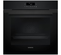 Духова шафа Siemens HB272GEB3 електрична, 71л, A+, дисплей, конвекція, піроліз, чорний