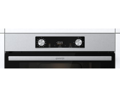 Комплект Gorenje SET_BO6737E02X_ECT41SC (духовка + поверхня склокераміка BO6737E02X -нерж + ECT41SC- чорна), 738881