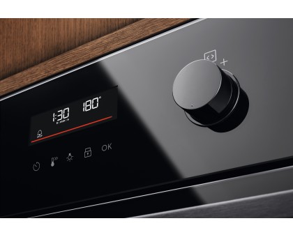 Духова шафа Electrolux LOF6P16Z електрична, 72л, A++, дисплей, конвекція, піроліз, телескопічні напрямні, чорний