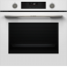 Духовой шкаф Bosch HUA736EV0T электрический, 76л, A, дисплей, конвекция, телескопические направляющие, білий