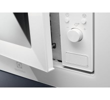 Мікрохвильова піч Electrolux LMS2173EMW вбудована, 17л, електрон. керування, 700Вт, дисплей, білий