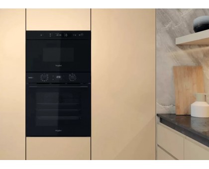 Мікрохвильова піч Whirlpool MBNA900B вбудована, 22л, електронне упр., 750Вт, дисплей, чорний