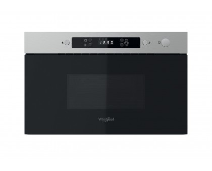 Мікрохвильова піч Whirlpool MBNA900X вбудована, 22л, електронне упр., 750Вт, дисплей, нерж