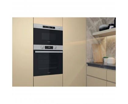 Мікрохвильова піч Whirlpool MBNA900X вбудована, 22л, електронне упр., 750Вт, дисплей, нерж
