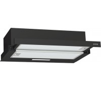 Вытяжка Gorenje TH60E3B телескопическая, 60см, 350м.куб/ч, черный