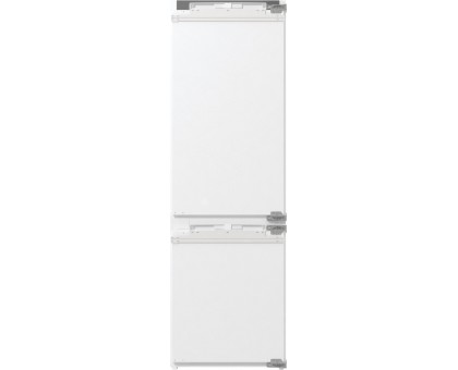 Холодильник Gorenje NRKI218EA0 встраиваемый с нижн. мороз., 177х55х54см, 2 дв., 180(68)л, А+, NF, Зона св-ти, Дисплей, белый