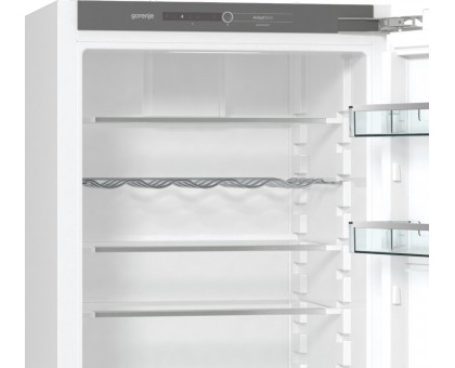 Холодильник Gorenje NRKI218EA0 встраиваемый с нижн. мороз., 177х55х54см, 2 дв., 180(68)л, А+, NF, Зона св-ти, Дисплей, белый