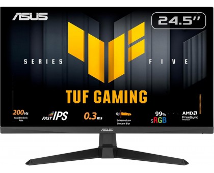 Монитор Asus 24.5" TUF Gaming VG259Q5A 2xHDMI, DP, MM, IPS, 200Hz, 0.3ms, sRGB 99%, AdaptiveSync
