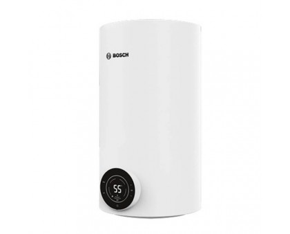 Водонагрівач електр. BOSCH круглий слім Tronic 4000T, 30л, 1,5кВт, сухий тен, вертикальний монтаж, електр. кер-ння, A, білий Водонагрівач електр. BOSCH круглий слім Tronic 4000T, 30л, 1,5кВт, сухий тен, вертикальний монтаж, електр. кер-ння, A, білий
