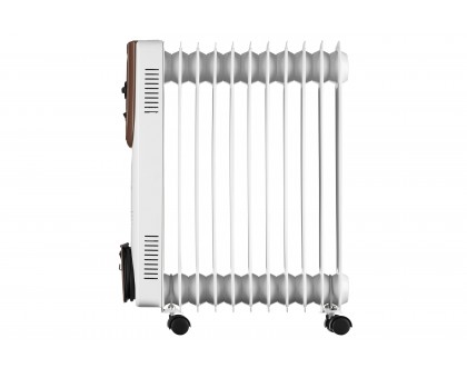 Масляный радиатор ARDESTO OFH-11X1, 25м2, 2500Вт, мех. упр-ние, 11 секций, белый Масляный радиатор ARDESTO OFH-11X1, 25м2, 2500Вт, мех. упр-ние, 11 секций, белый
