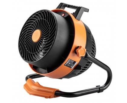 Тепловая пушка электрическая Neo Tools 90-070, 2в1, 2.4кВт, 35-50м кв, 460м куб/ч, ручная регулировка, чёрно-оранжевый Тепловая пушка электрическая Neo Tools 90-070, 2в1, 2.4кВт, 35-50м кв, 460м куб/ч, ручная регулировка, чёрно-оранжевый
