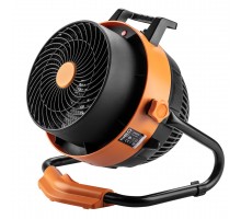 Вентилятор-обігрівач електричний Neo Tools 90-071, 2в1, 2.4кВт, 35-50м2, 460м3/год, цифрове регулювання, чорно-помаранчевий, 2.83кг