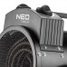 Тепловая пушка электрическая Neo Tools 90-067, 2кВт, 50м кв, 330м куб/ч, нагрев. элемент - нерж. сталь, IPX4, чёрный