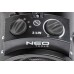 Теплова гармата електрична Neo Tools 90-068, 3кВт, 80м2, 354м3/год, нагрів. елемент - нерж. сталь, IPX4, чорний, 3.5кг