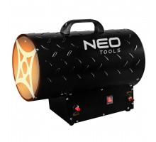 Теплова гармата газова Neo Tools 90-084, 30кВт, 300м2, 1000м3/год, чорний, 5.9кг