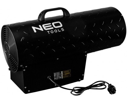 Тепловая пушка газовая Neo Tools 90-085, 50кВт, 500м кв, 1000м куб/ч, чёрный Тепловая пушка газовая Neo Tools 90-085, 50кВт, 500м кв, 1000м куб/ч, чёрный