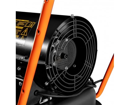 Теплова гармата дизель/гас Neo Tools 90-082, прямого нагріву, 50кВт, 720м2, 1100м3/год, колеса, IPX4, чорний, 22.7кг Теплова гармата дизель/гас Neo Tools 90-082, прямого нагріву, 50кВт, 720м2, 1100м3/год, колеса, IPX4, чорний, 22.7кг