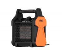 Теплова гармата електрична 2E 2E-AHC2000P Portable Ceramic, 2кВт, 20м2, 139м3/год, керамічний нагрів. елемент (PTC), чорний, 1.46кг