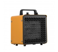 Теплова гармата електрична 2E 2E-AHC2000S Ceramic, 2кВт, 20м2, 142м3/год, керамічний нагрів. елемент (PTC), жовтий, 1.3кг