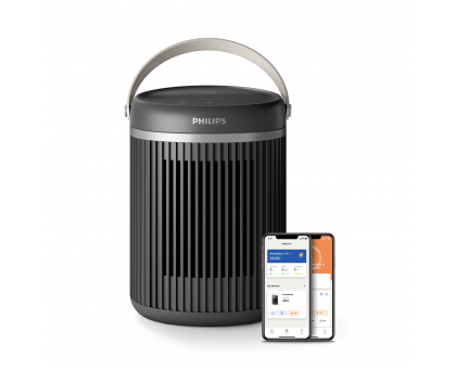 Тепловентилятор Philips CX3120/01 Series 3000, 20м2, 2000Вт, електр. упр-ння, керамич.нагрів.елемент, Wi-Fi, темно-сірий Тепловентилятор Philips CX3120/01 Series 3000, 20м2, 2000Вт, електр. упр-ння, керамич.нагрів.елемент, Wi-Fi, темно-сірий