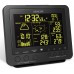Метеостанция Sencor SWS9700, внутр/наруж измерение, от сети/CR2032x1+AAx3темп-ра, влажность, время, прогноз погоды, атм. давление, скор. ветра, чёрный