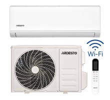 Кондиціонер Ardesto CoolSmart 35м2 інвертор 12000BTU 3.5кВт A/A -15°С Wi-Fi R32 білий