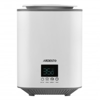 Увлажнитель воздуха ARDESTO USH-H-26W USH-H-26W ультразвуковой, 25м2, 3.1л, 250мл/ч, электр. управление, верх. залив воды, дисплей, белый
