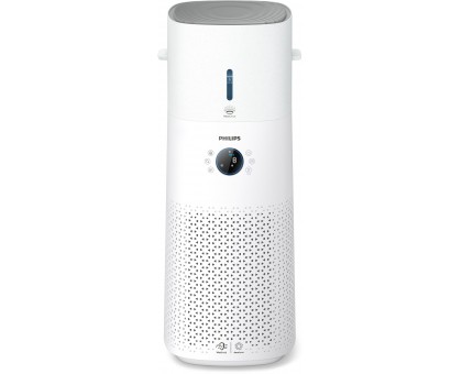 Климатический комплекс PHILIPS очист+увлажн. Series 3000, 130м2, 505м3/час, пульт ДУ, дисплей, Nano, НЕРА,предварит.,угольный фильтр, Wi-Fi, 6 режимов, белый Климатический комплекс PHILIPS очист+увлажн. Series 3000, 130м2, 505м3/час, пульт ДУ, дисплей, Nano, НЕРА,предварит.,угольный фильтр, Wi-Fi, 6 режимов, белый